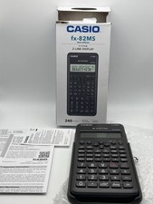 Calculadora científica Casio FX-82MS 2ª edição 240 funções display de 2 linhas comprar usado  Enviando para Brazil