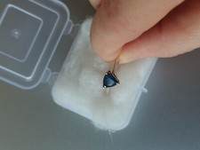 Anello argento tanzanite usato  Vigevano