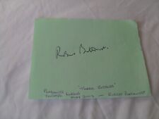 Robert bathurst autograph for sale  CARDIFF