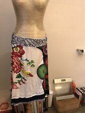 Multicoloured embroidered bead for sale  UK