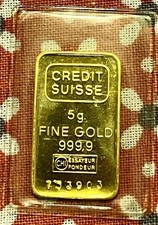 Lingot or 5g d'occasion  Coutras