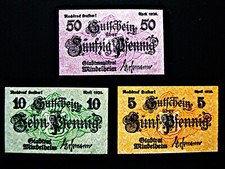 Stadt mindelheim notgeld gebraucht kaufen  Aachen