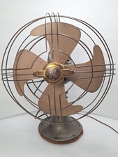 Ventilador oscilante vintage General Electric/GE Vortalex 4 lâminas 12" anos 30-40 comprar usado  Enviando para Brazil