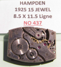 Vintage hampden watch for sale  NEWTON STEWART