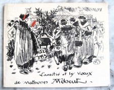 Mathurin meheut carte d'occasion  Rouen-