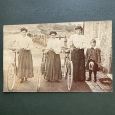 Postcard ladies bicycles for sale  HUNTINGDON