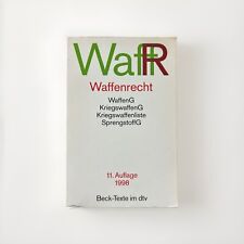 Waffenrecht waffr auflage gebraucht kaufen  Garmisch-Partenkirchen