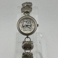 Relógio Hello Kitty Meninas 22mm Estojo Prata 6" Pulseira Kitty - Nova Bateria comprar usado  Enviando para Brazil