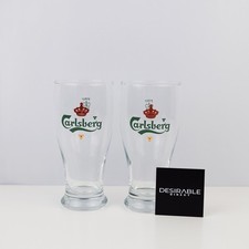 Carlsberg pint glasses for sale  THIRSK