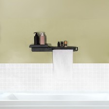 Saccio moderno estante de baño flotante de metal con toallero y almacenamiento comprar usado  Enviando para Brazil