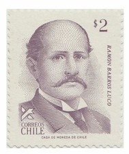 Chile 1983 #1054 Ramon Barros Luco $2 MNH comprar usado  Enviando para Brazil