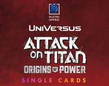Universus | Attack On Titan: Origin of Power | Singles | Raro comprar usado  Enviando para Brazil