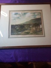 Usado, Foto vintage assinada pintada/colhida "Um céu de outubro" comprar usado  Enviando para Brazil