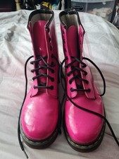 Pink marten boots for sale  WIGAN