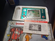 Nintendo Donkey Kong Jr Jogo e Relógio DJ-101 1982 Testado Funcionando Vintage comprar usado  Enviando para Brazil