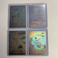 Usado, COPA DO MUNDO DE FUTEBOL - EUA 94 Collector Series adesivo conjunto de hologramas mascote mania comprar usado  Enviando para Brazil