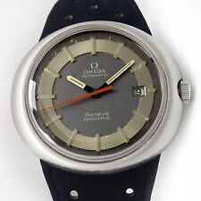 Usado, Montre Vintage Omega Genève Dynamique Cadran Gris Original Acier 41Mm C.1972 comprar usado  Enviando para Brazil