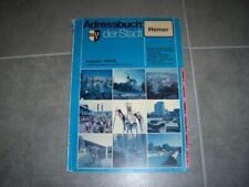 Adressbuch stadt hemer gebraucht kaufen  Böchingen, Knöringen, Siebeldingen
