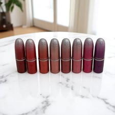Conjunto de 8 bálsamos labiais em bastão vermelho MAC coleção de Natal comprar usado  Enviando para Brazil