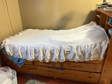 Twin bedskirt dust for sale  Deerfield