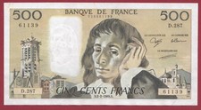 500 francs pascal d'occasion  Rombas
