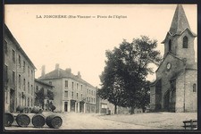 Cpa jonchère place usato  Spedire a Italy