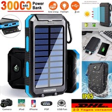 30000mah solar powerbank gebraucht kaufen  Aspisheim, Grolsheim