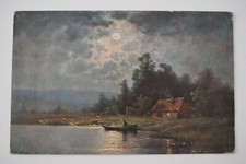 Postcard art lakeside for sale  REDCAR