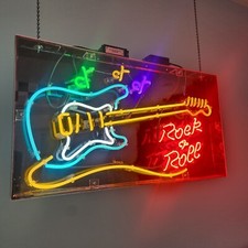 neon guitar signs for sale  Sandy