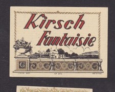 Ancienne petite étiquette d'occasion  France