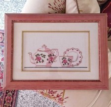 Quadro ricamato punto usato  Eboli
