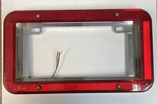 Suporte de placa de LED Big Bike Contours motocicleta vermelho comprar usado  Enviando para Brazil