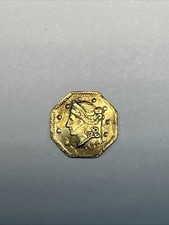 1854 california gold for sale  Panama City