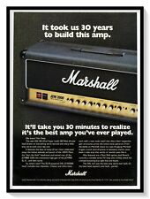 Anúncio de revista Marshall DSL JCM2000 amplificador impresso vintage 1997 comprar usado  Enviando para Brazil