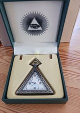 Triangular masonic watch for sale  SHOREHAM-BY-SEA