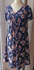 Robe fluide bleu d'occasion  Vic-Fezensac