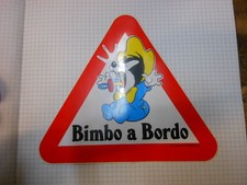 Adesivo sticker triangolo usato  Bologna