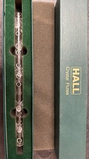 Hall crystal flute for sale  ST. IVES