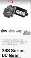 Usado, Motor limpador de equipamento AM (12V ou 24V) - Trator industrial resistente, ônibus, automático comprar usado  Enviando para Brazil