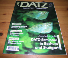 Zeitschrift datz aquarien gebraucht kaufen  München