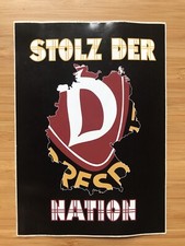 Aufkleber dynamo dresden gebraucht kaufen  Groß-Zimmern