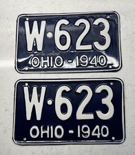 1940 ohio license for sale  Aurora