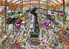 Puzzle Heye. 2000 elementów. Dworzec kolejowy na sprzedaż  PL