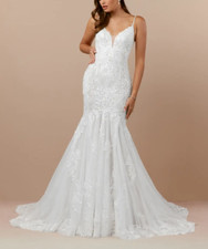 Mermaid wedding dress for sale  Westbury