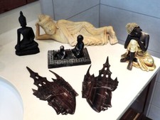 Six thai buddha for sale  BROMLEY