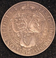 Florin 1893 victoria for sale  SIDMOUTH