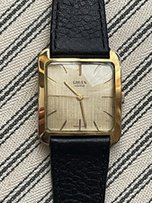 Gruen gold plated for sale  SWINDON