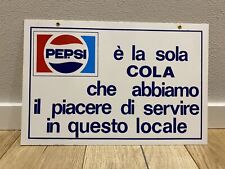 Insegna pepsi cola usato  Poppi