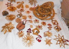 Christbaumschmuck stroh sammlu gebraucht kaufen  Bubenheim, Essenheim, Zornheim