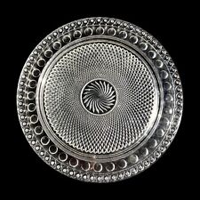 Prato de bolo de bacalhau de vidro imperial aniversário 72 prato de vela 13" redemoinho de bolo comprar usado  Enviando para Brazil